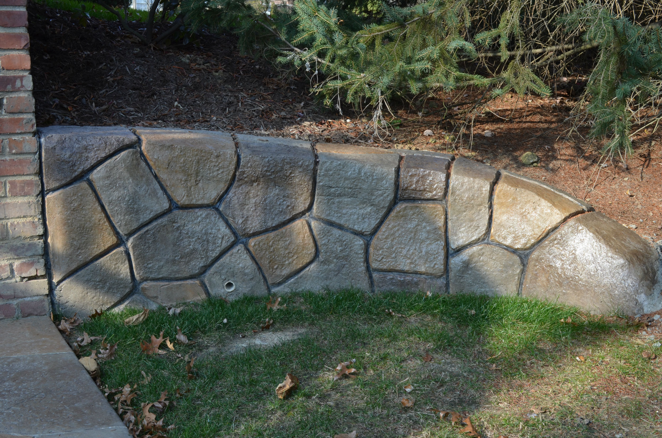 stone blocks for retaining walls