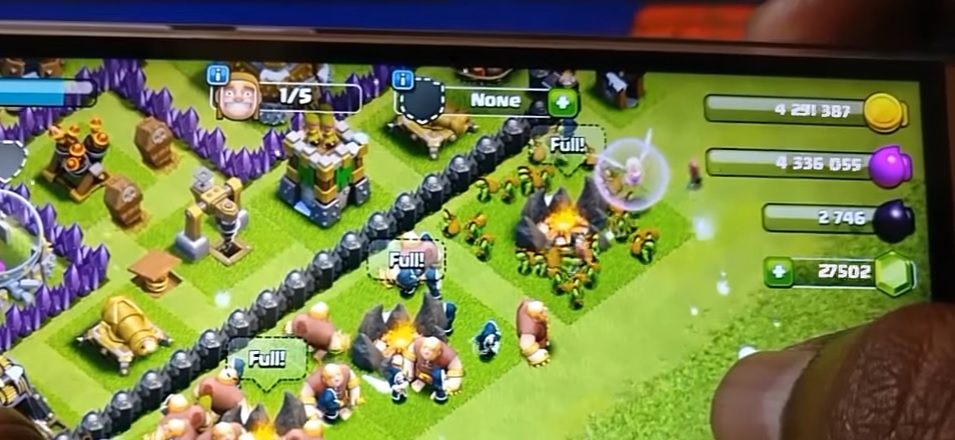 clash of clans android download problems